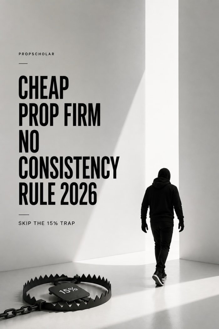 Cheap Prop Firm No Consistency Rule 2026: Skip the 15% Trap