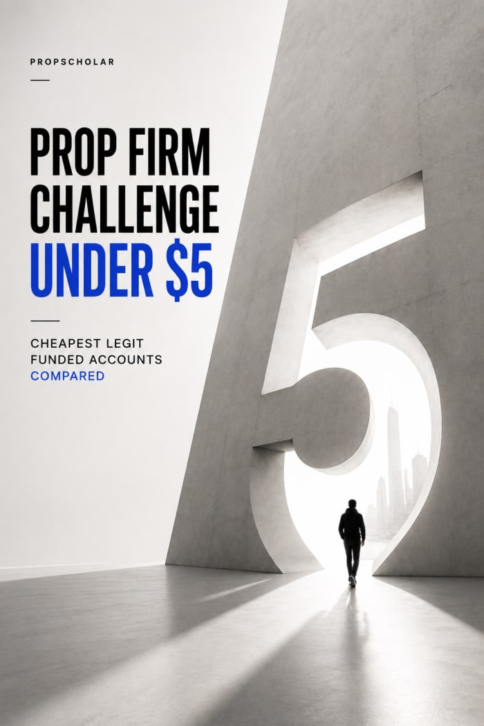 Prop Firm Challenge Under $5: Cheapest Legit Funded Accounts Compared