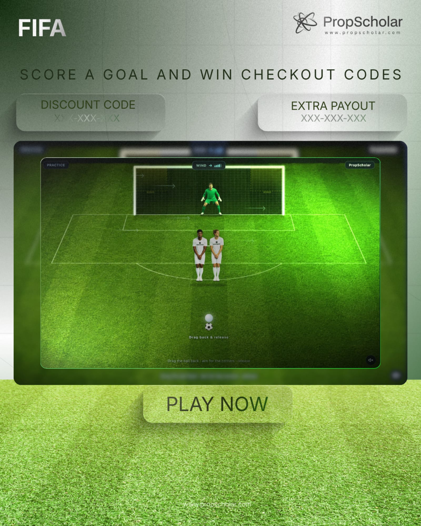 How to Get Up to 25% Off Any Prop Firm Evaluation Right Now: PropScholar's Free FIFA Penalty Game (June 16 – End of World Cup 2026)