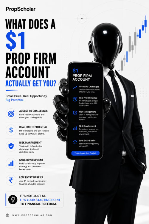 What Does a $1 Prop Firm Account Actually Get You?