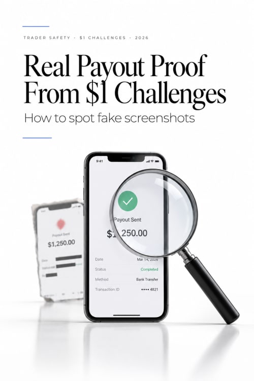 7 Red Flags in Fake Trading Challenge Payout Screenshots
