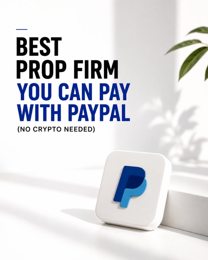 Best Prop Firm You Can Pay With PayPal (No Crypto Needed)