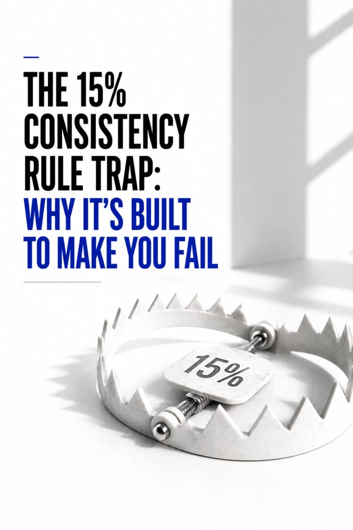 The 15% Consistency Rule Trap: Why It's Built to Make You Fail