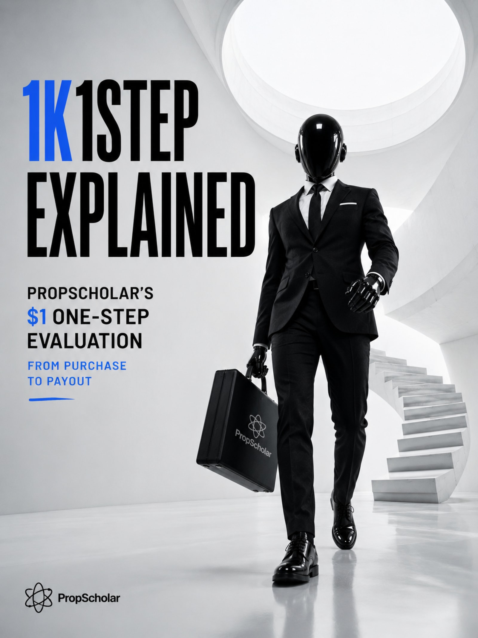 1K1Step Explained: PropScholar's $1 One-Step Evaluation from Purchase to Payout